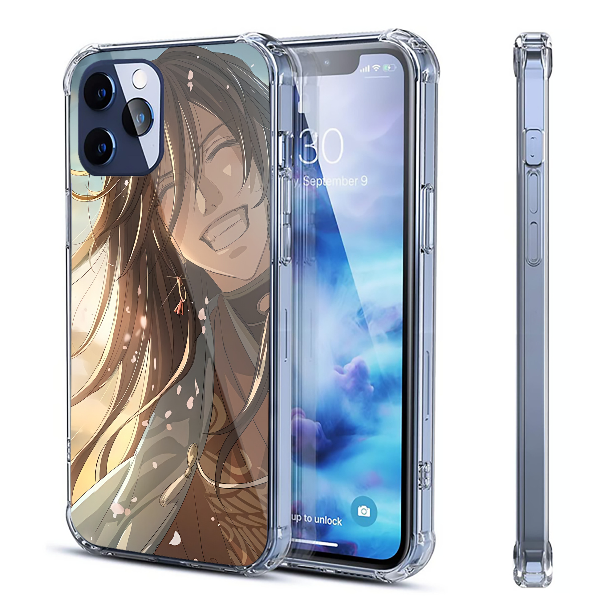 （画像用） 刀剣乱舞 Touken Ranbu 【iPhone 12シリーズ対応】透明スマホケース（クリアソフトケース）